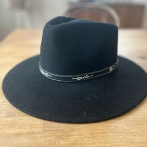 Fair & Square black wool hat